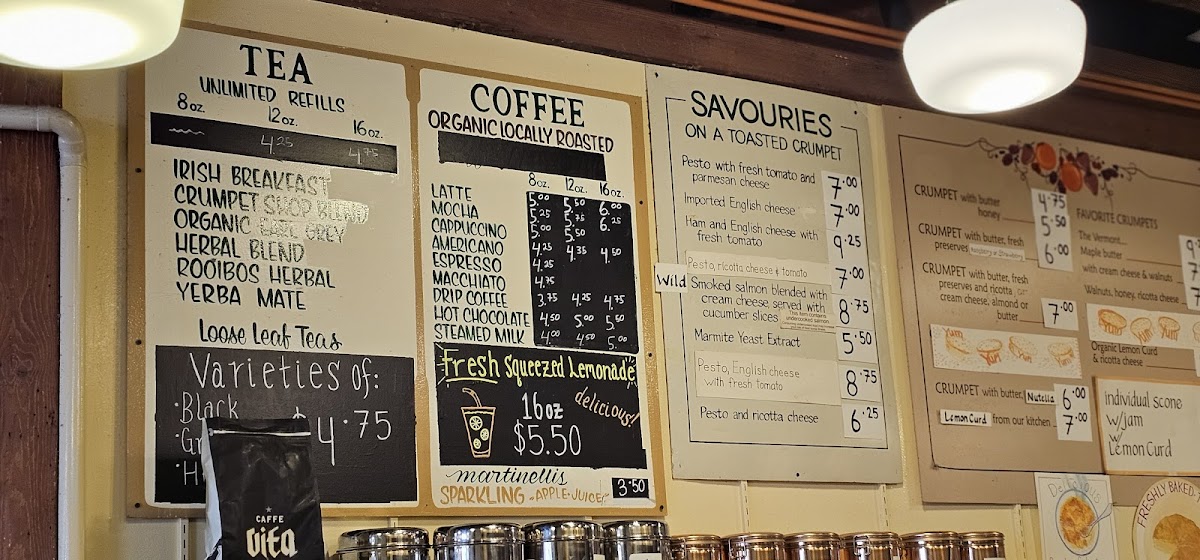 The Crumpet Shop Menu - Image 6